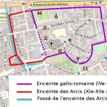 Enceinte gallo-romaine de Tours