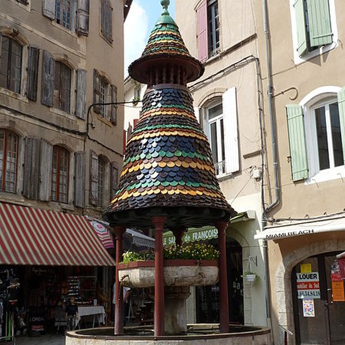 Photo de Fontaine couverte dAnduze