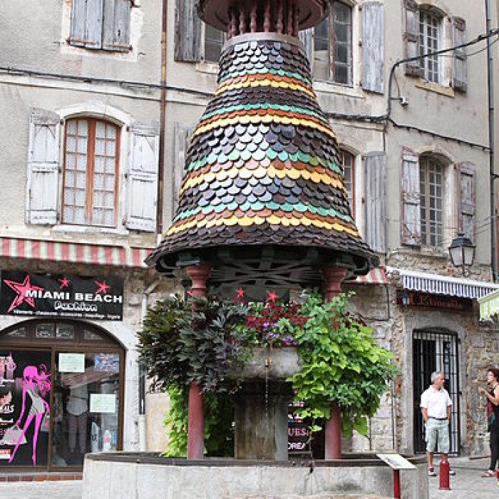 Photo de Fontaine couverte dAnduze