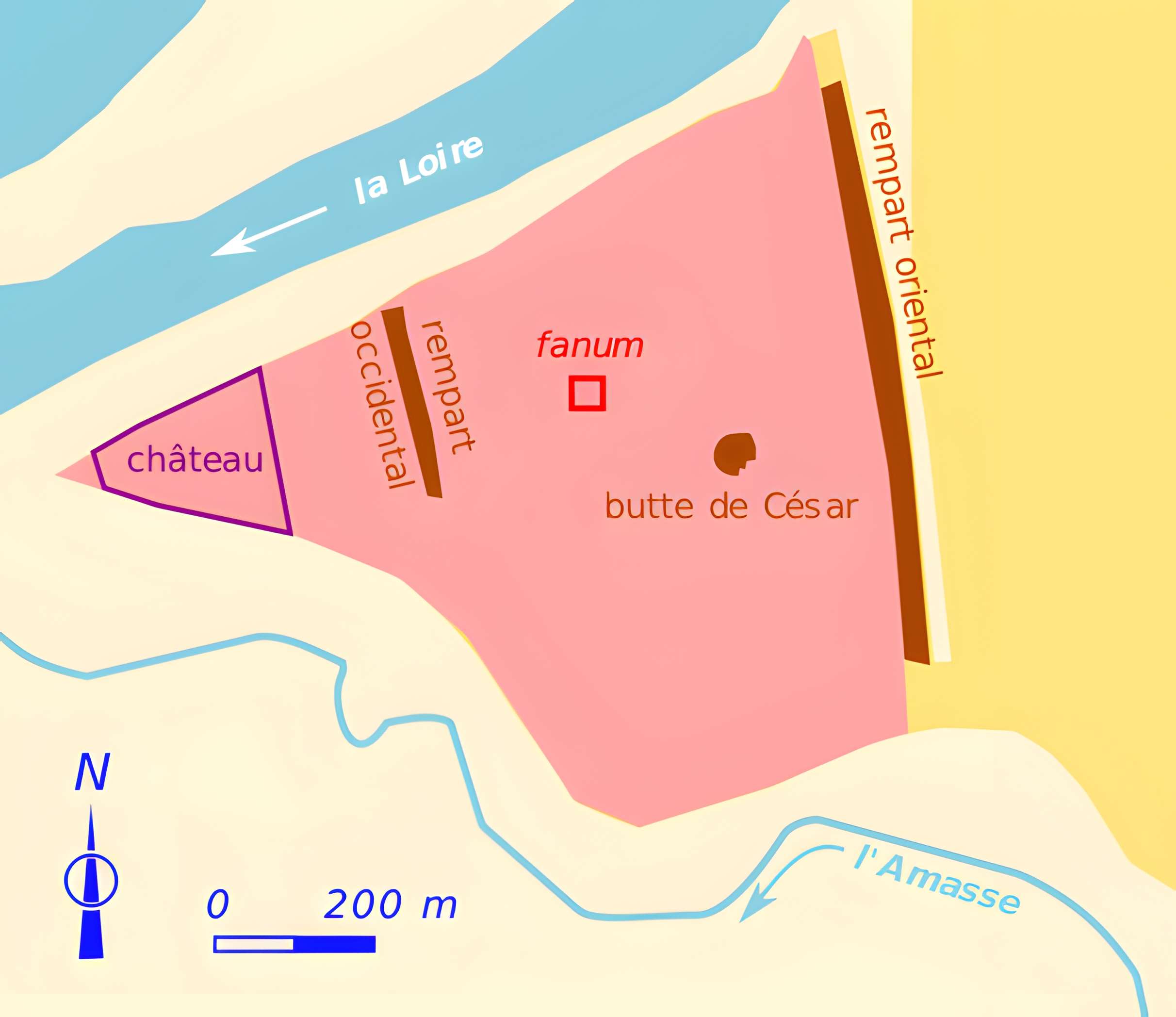 Fanum des Châteliers à Amboise