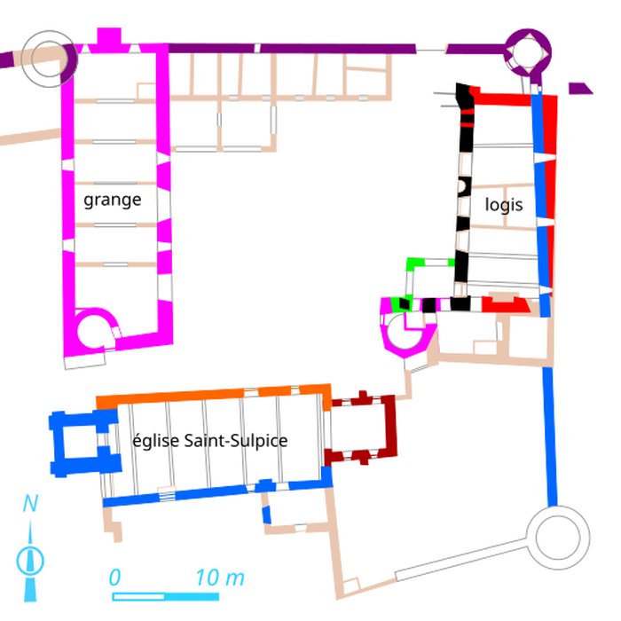 Photo de Ferme abbatiale du Louroux