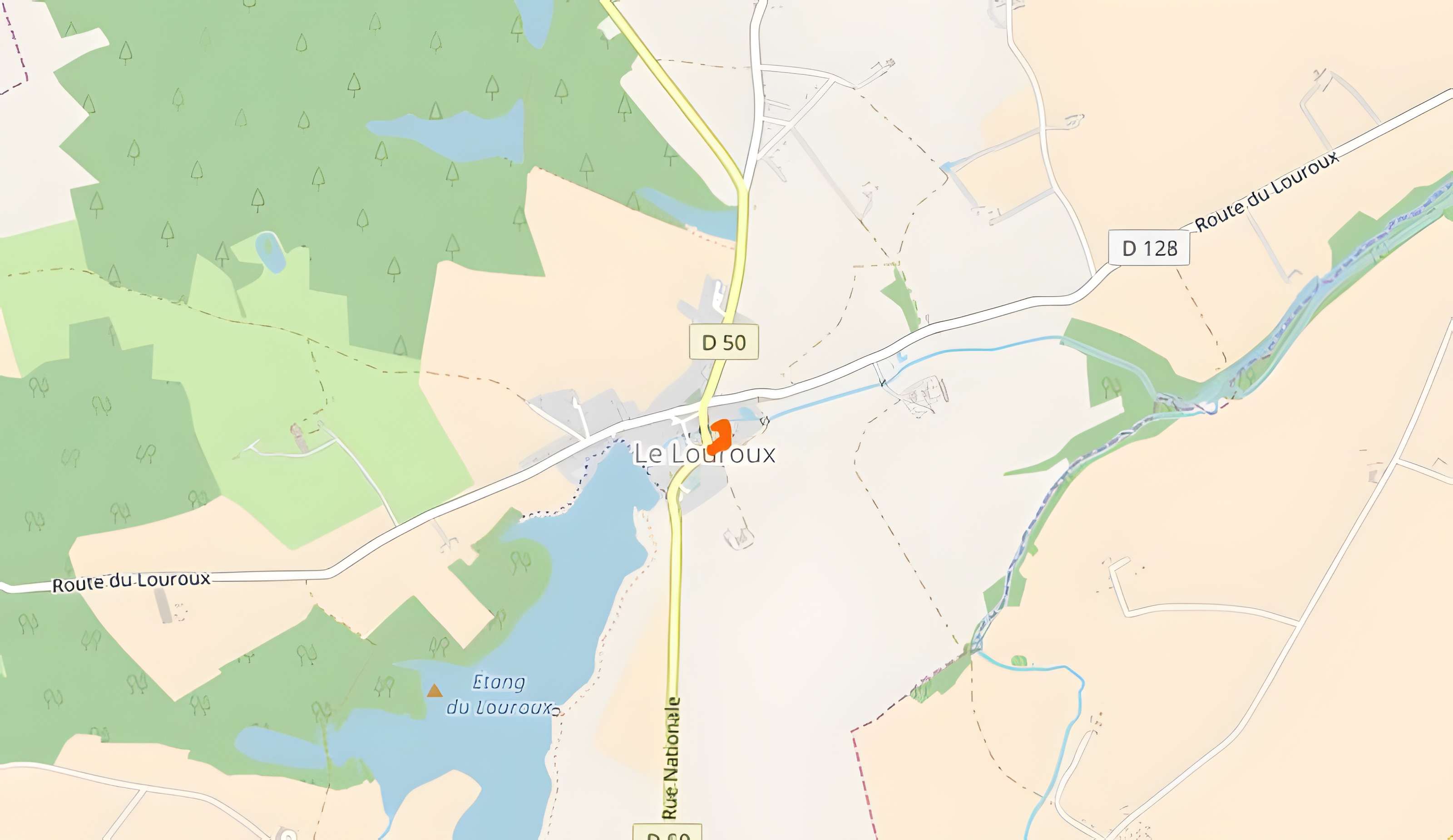 Ferme abbatiale du Louroux