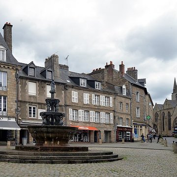 Fontaine de la Plomée à Guingamp