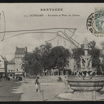 Fontaine de la Plomée à Guingamp