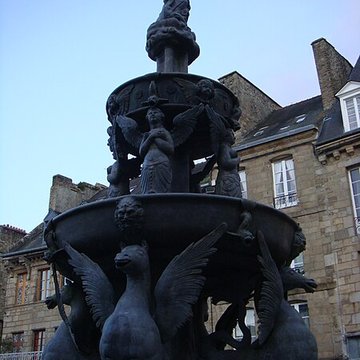 Fontaine de la Plomée à Guingamp