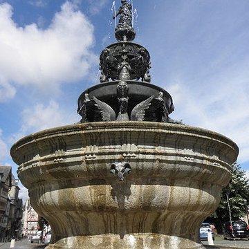Fontaine de la Plomée à Guingamp
