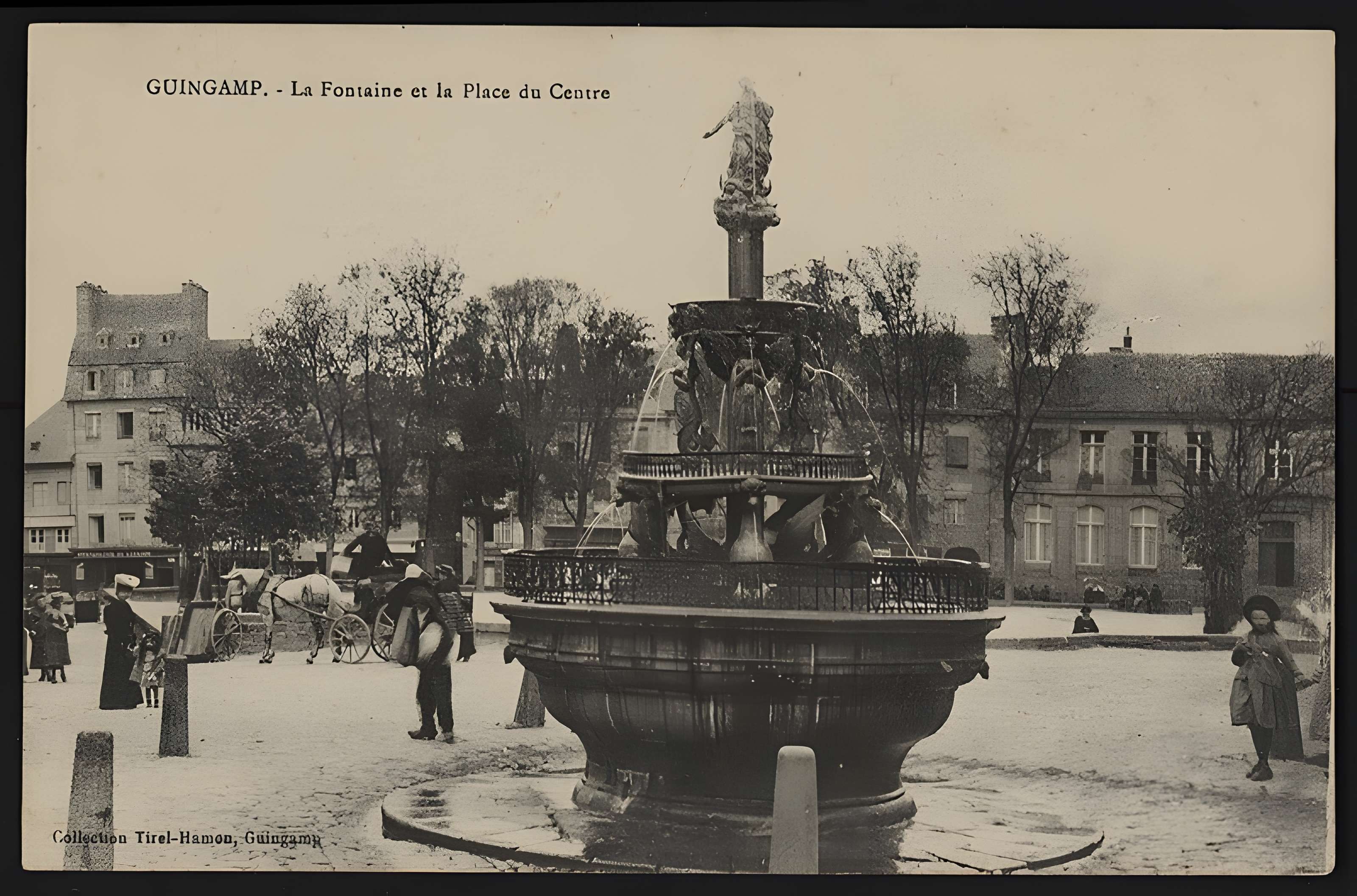 Fontaine de la Plomée à Guingamp