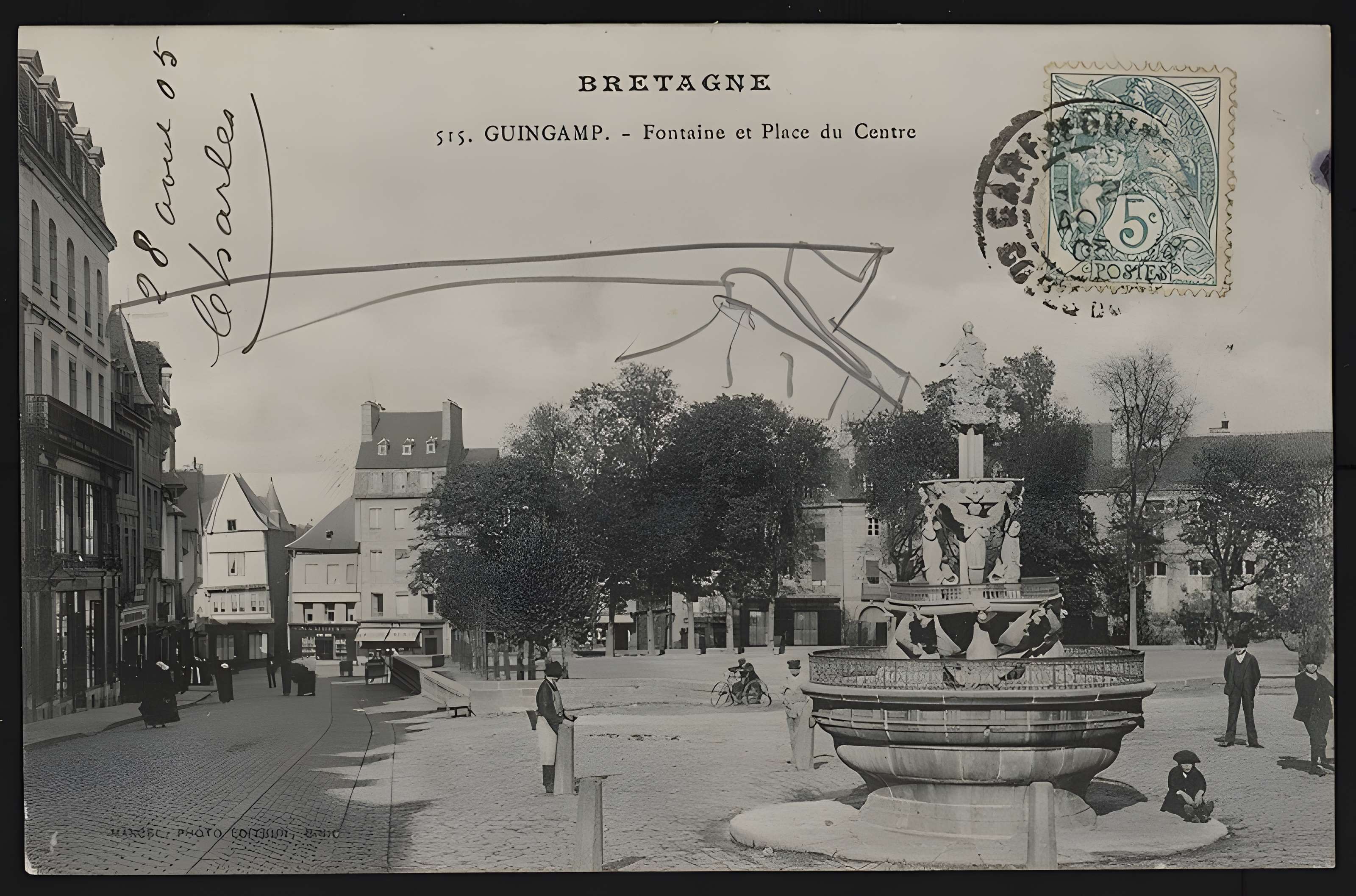 Fontaine de la Plomée à Guingamp