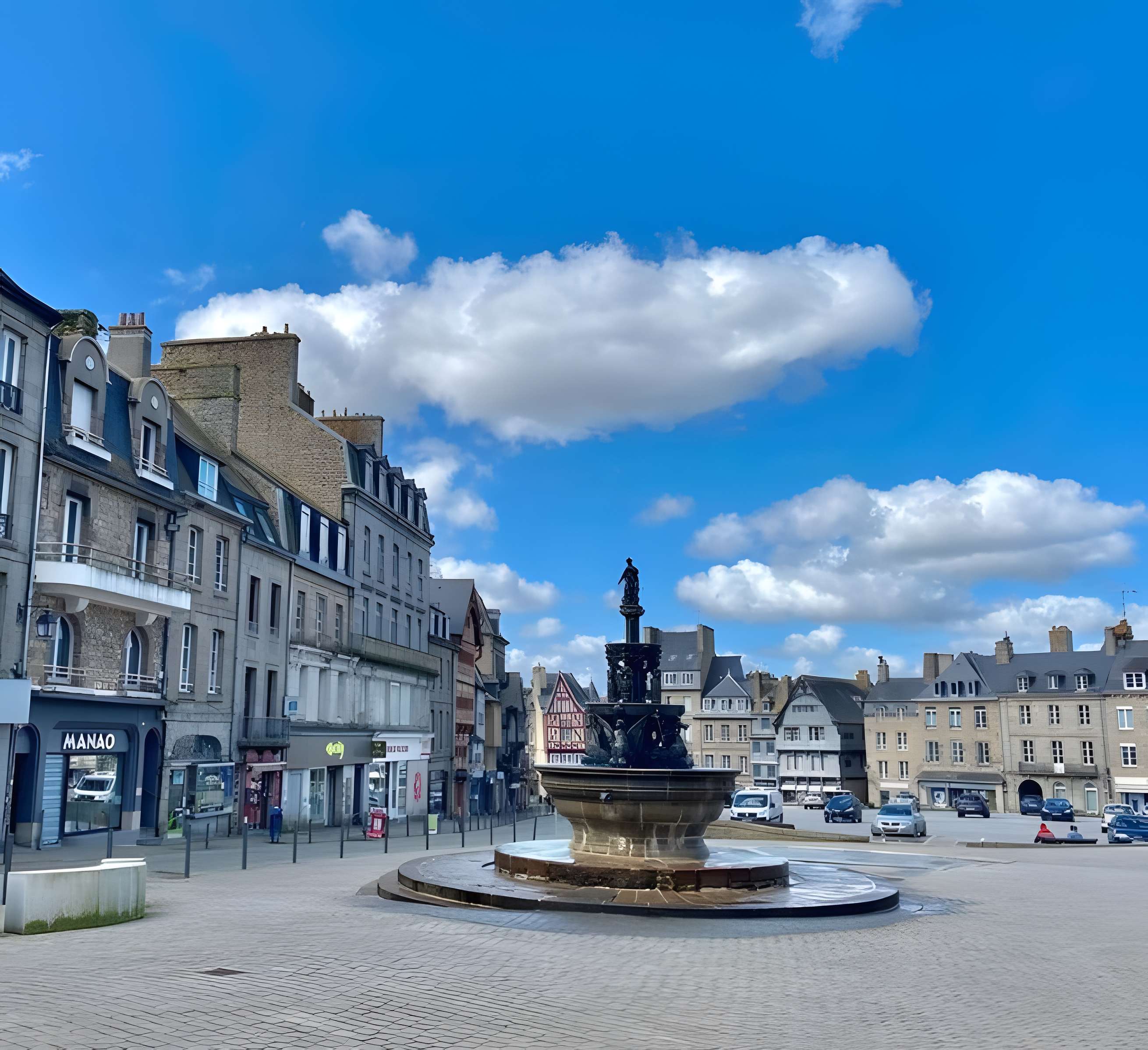 Fontaine de la Plomée à Guingamp