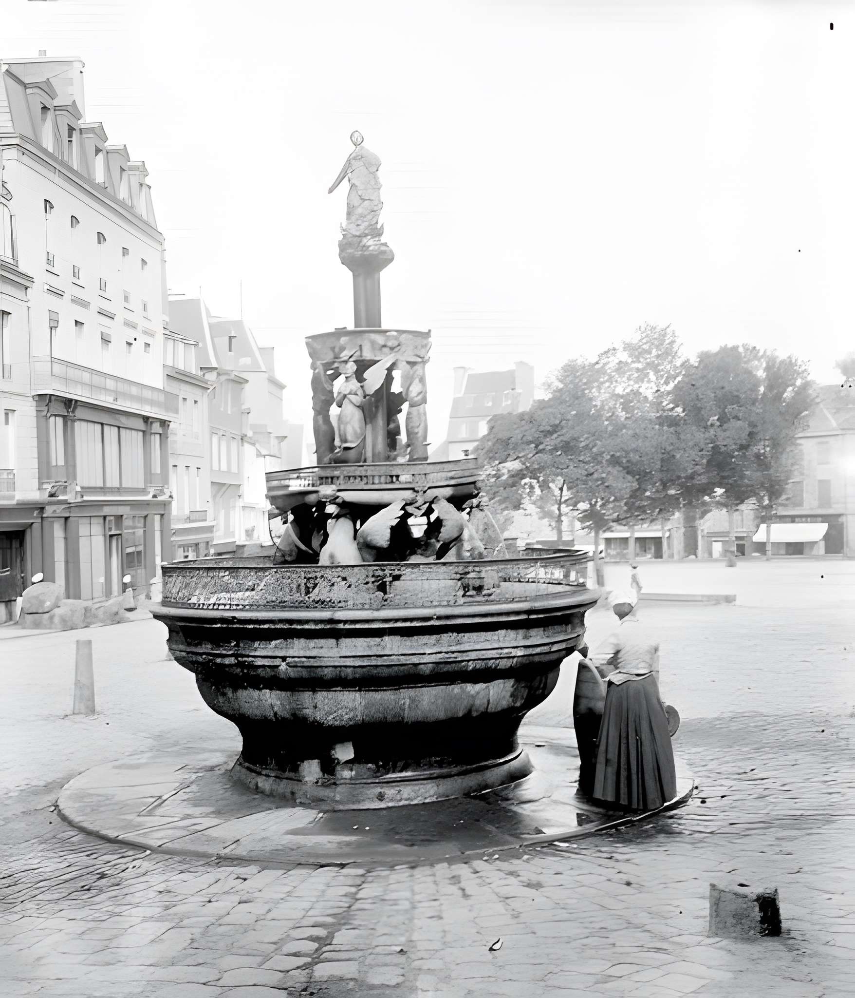 Fontaine de la Plomée à Guingamp
