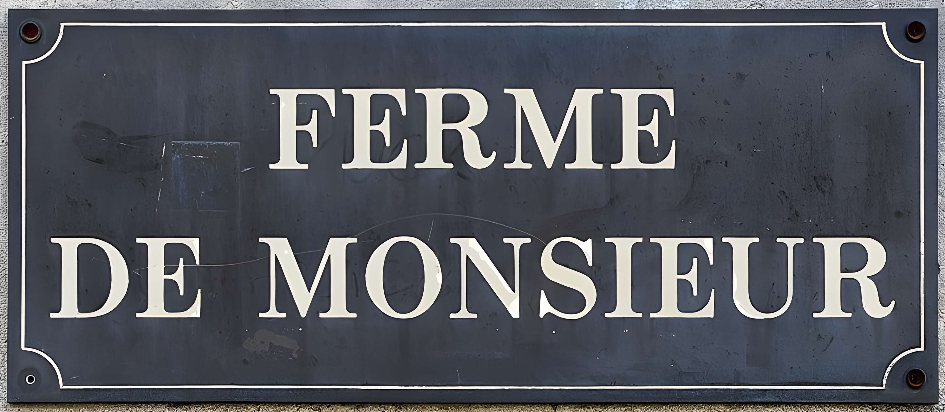 Ferme de Monsieur à Mandres-les-Roses