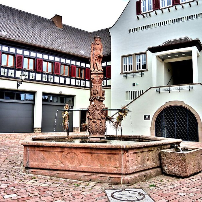 Photo de Fontaine de lHomme Sauvage à Ammerschwihr