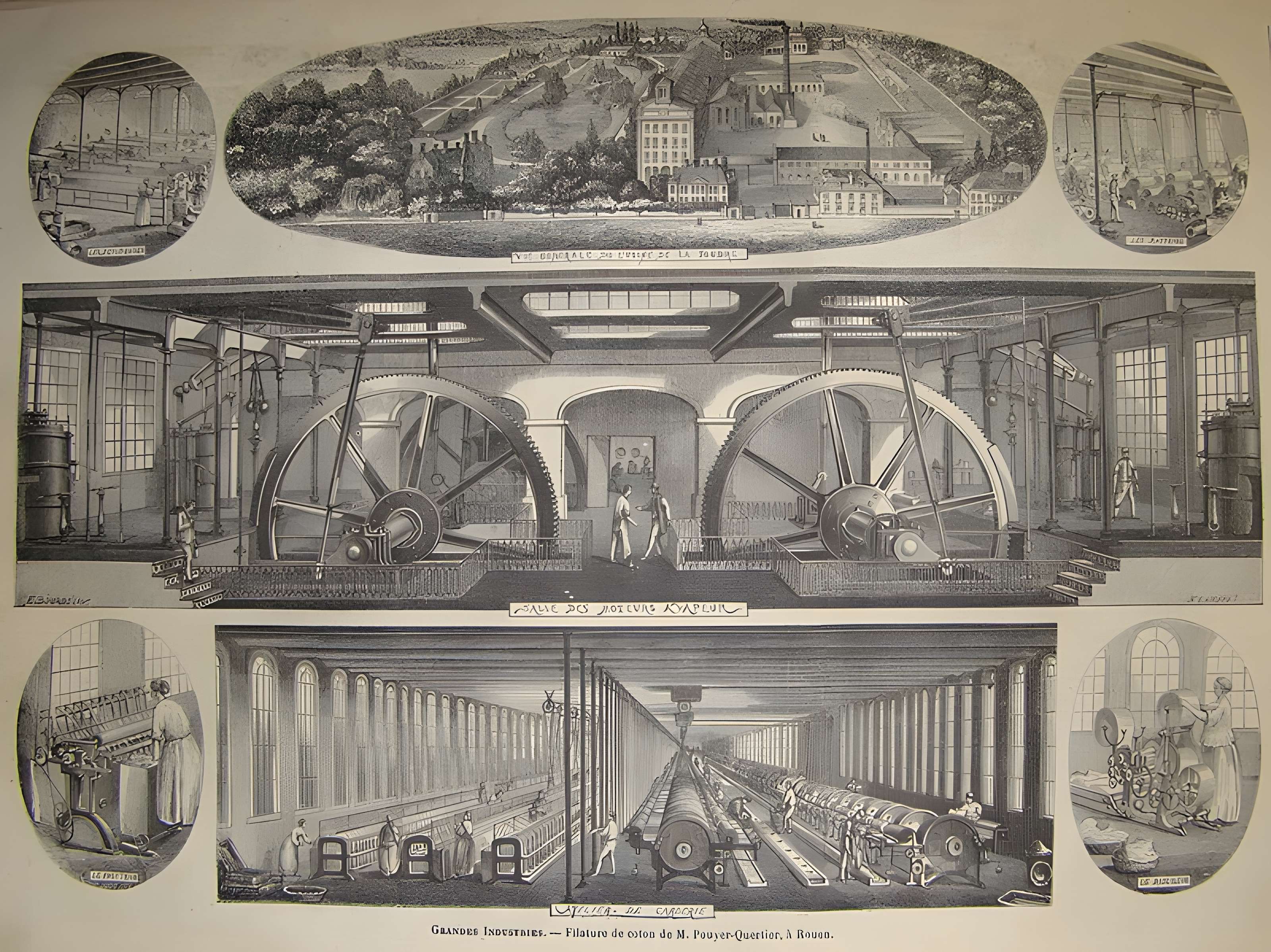 Ancienne filature La Foudre, puis caserne Tallandier