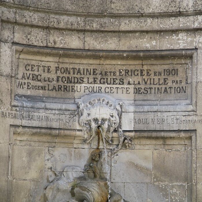 Photo de Fontaine Amédée-Larrieu de Bordeaux