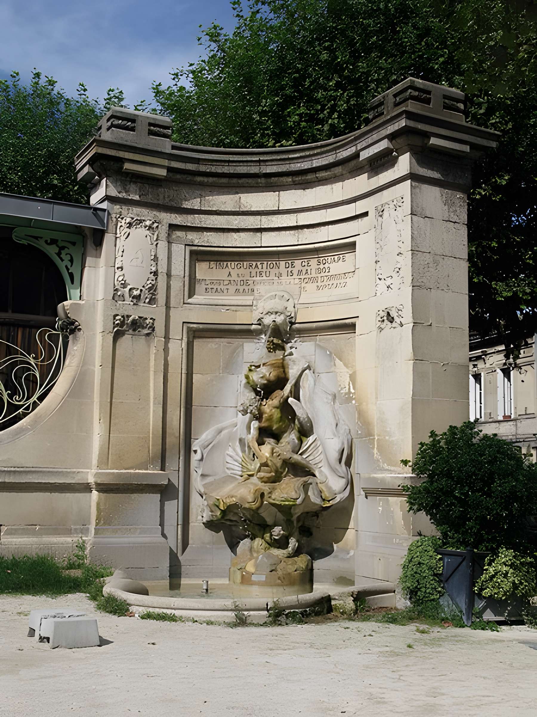 Fontaine Amédée-Larrieu de Bordeaux