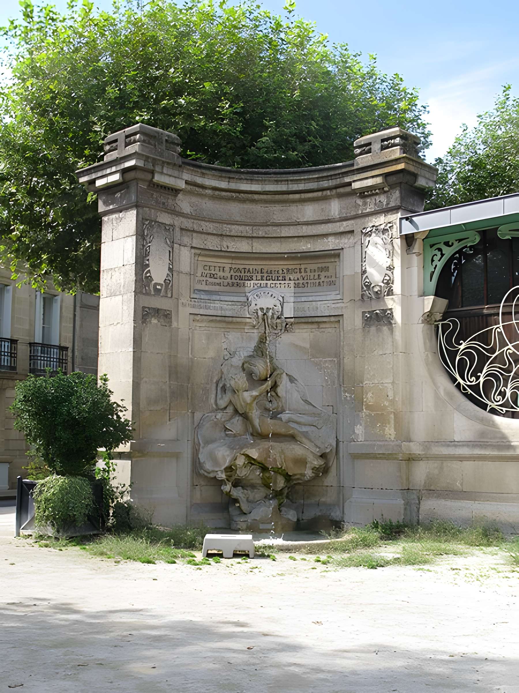 Fontaine Amédée-Larrieu de Bordeaux