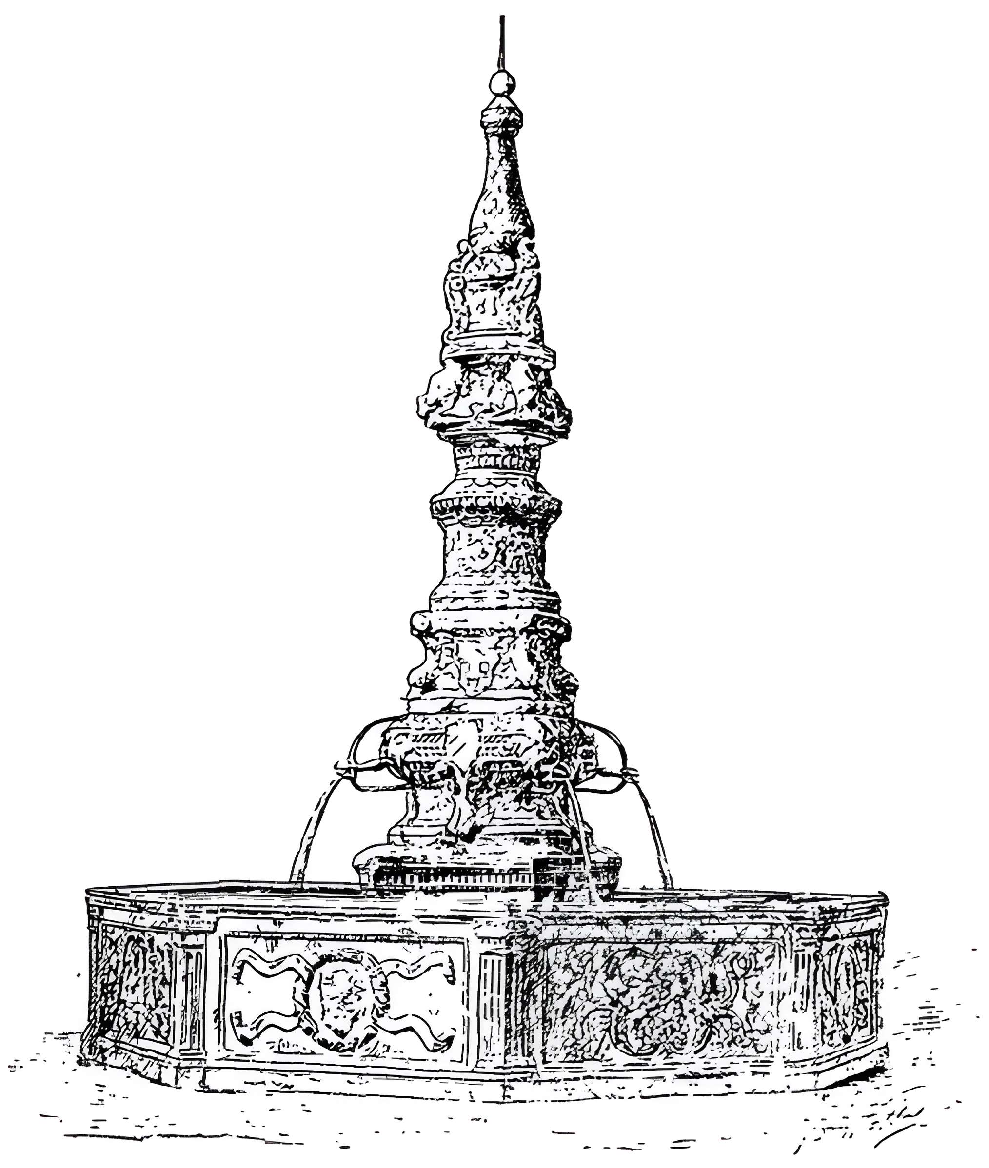 Fontaine de Beaune-Semblançay à Tours