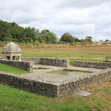 fontaine de kergornet a merlevenez