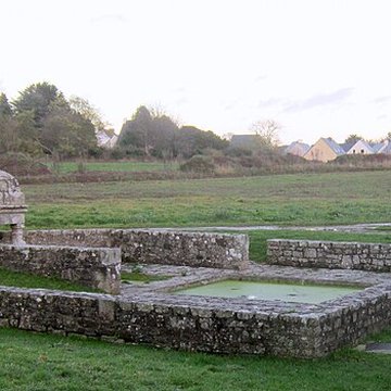 Fontaine de Kergornet à Merlevenez