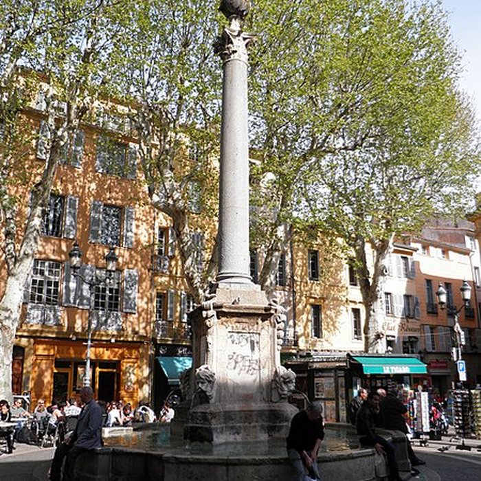 Photo de Fontaine de la place de lHôtel-de-Ville dAix-en-Provence