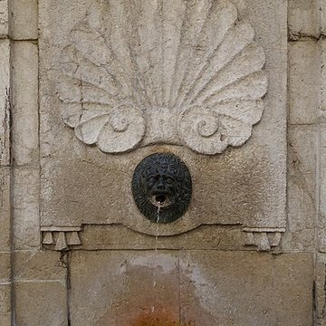 Fontaine de la rue de lÎle à Annecy