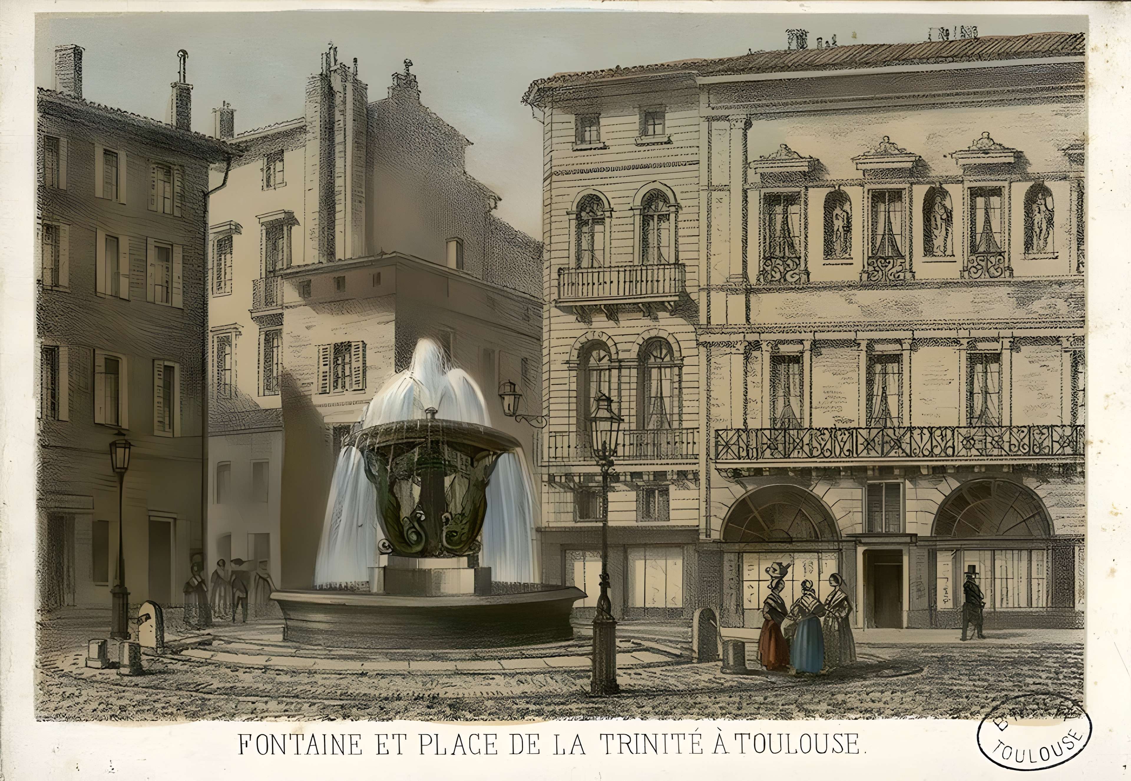 Fontaine de la Trinité à Toulouse 