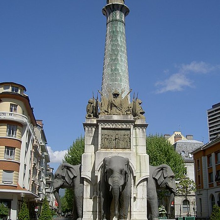 Photo de Fontaine des éléphants de Chambéry