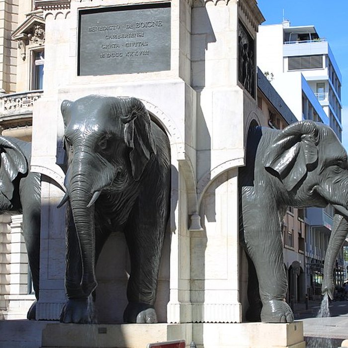 Photo de Fontaine des éléphants de Chambéry