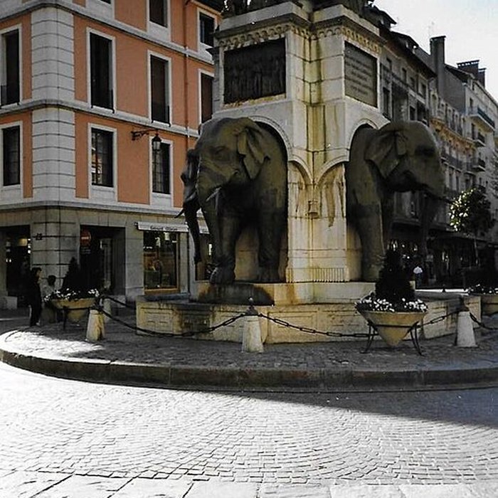 Photo de Fontaine des éléphants de Chambéry