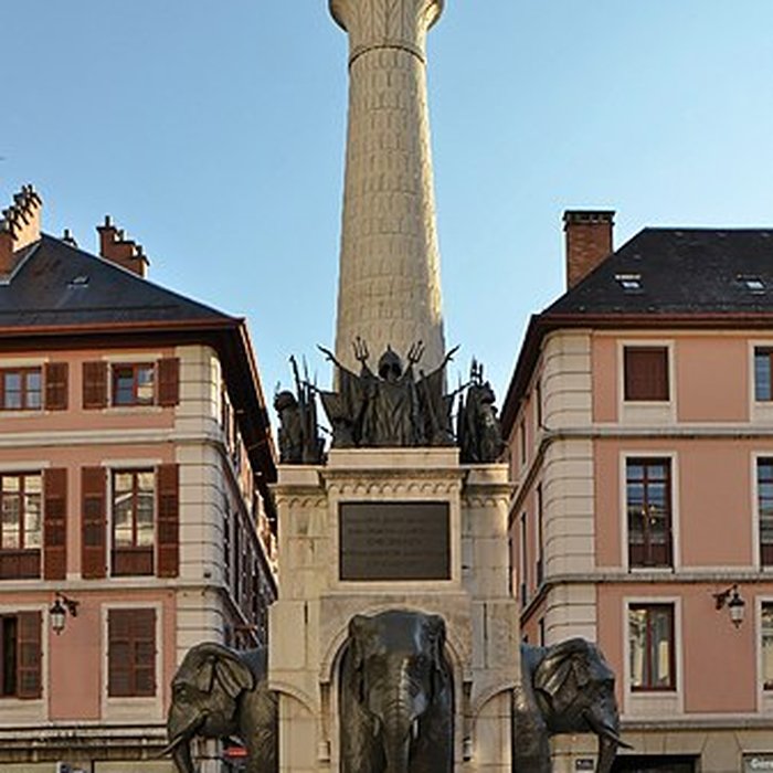 Photo de Fontaine des éléphants de Chambéry
