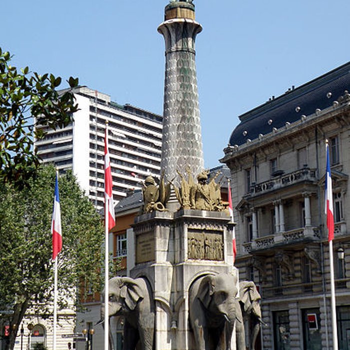 Photo de Fontaine des éléphants de Chambéry