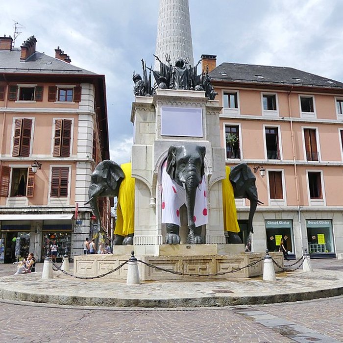 Photo de Fontaine des éléphants de Chambéry