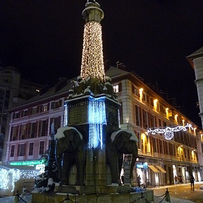 Photo de Fontaine des éléphants de Chambéry