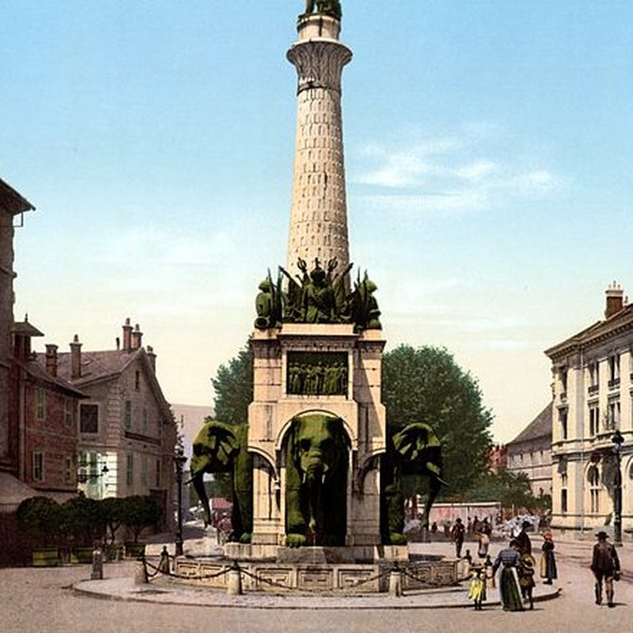 Photo de Fontaine des éléphants de Chambéry