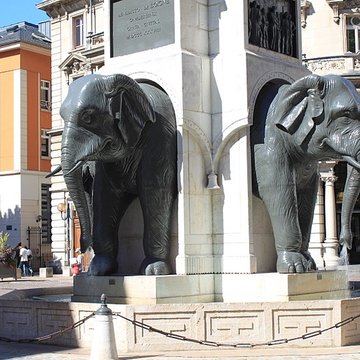 Fontaine des éléphants de Chambéry