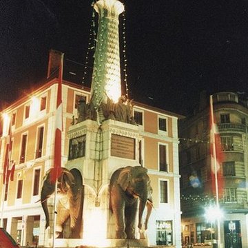 Fontaine des éléphants de Chambéry
