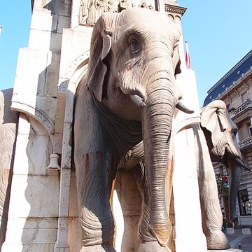 Fontaine des éléphants de Chambéry