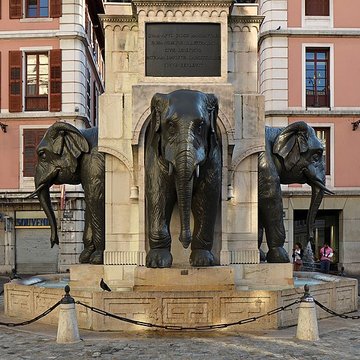 Fontaine des éléphants de Chambéry