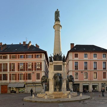 Fontaine des éléphants de Chambéry