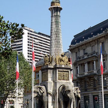 Fontaine des éléphants de Chambéry