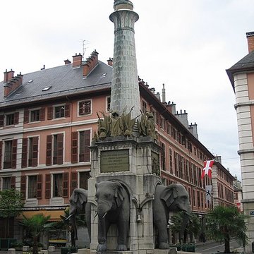 Fontaine des éléphants de Chambéry