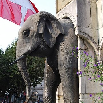 Fontaine des éléphants de Chambéry