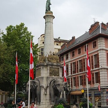 Fontaine des éléphants de Chambéry