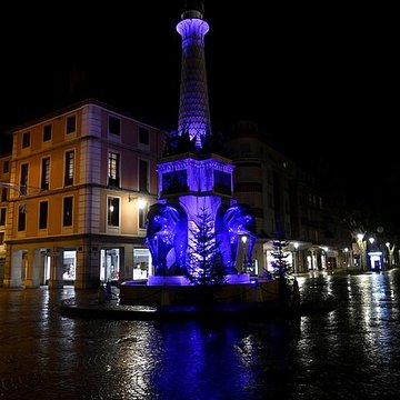Fontaine des éléphants de Chambéry