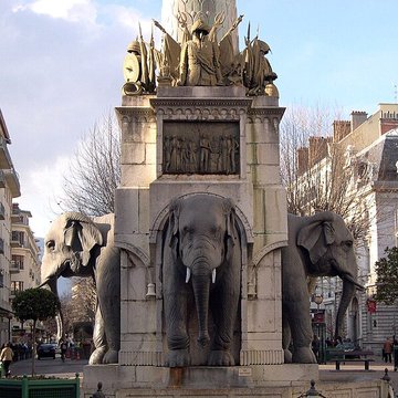 Fontaine des éléphants de Chambéry