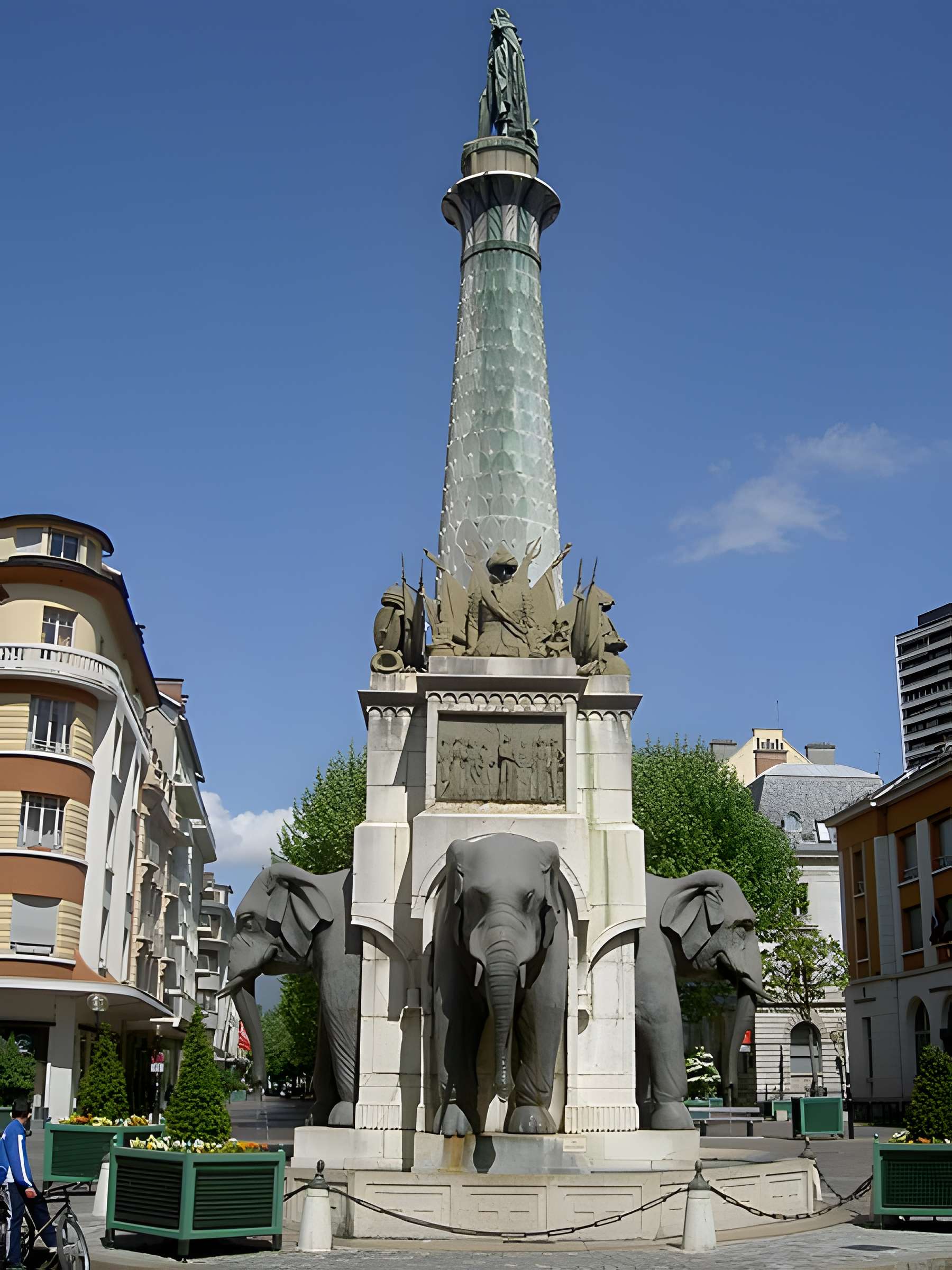 Fontaine des éléphants de Chambéry