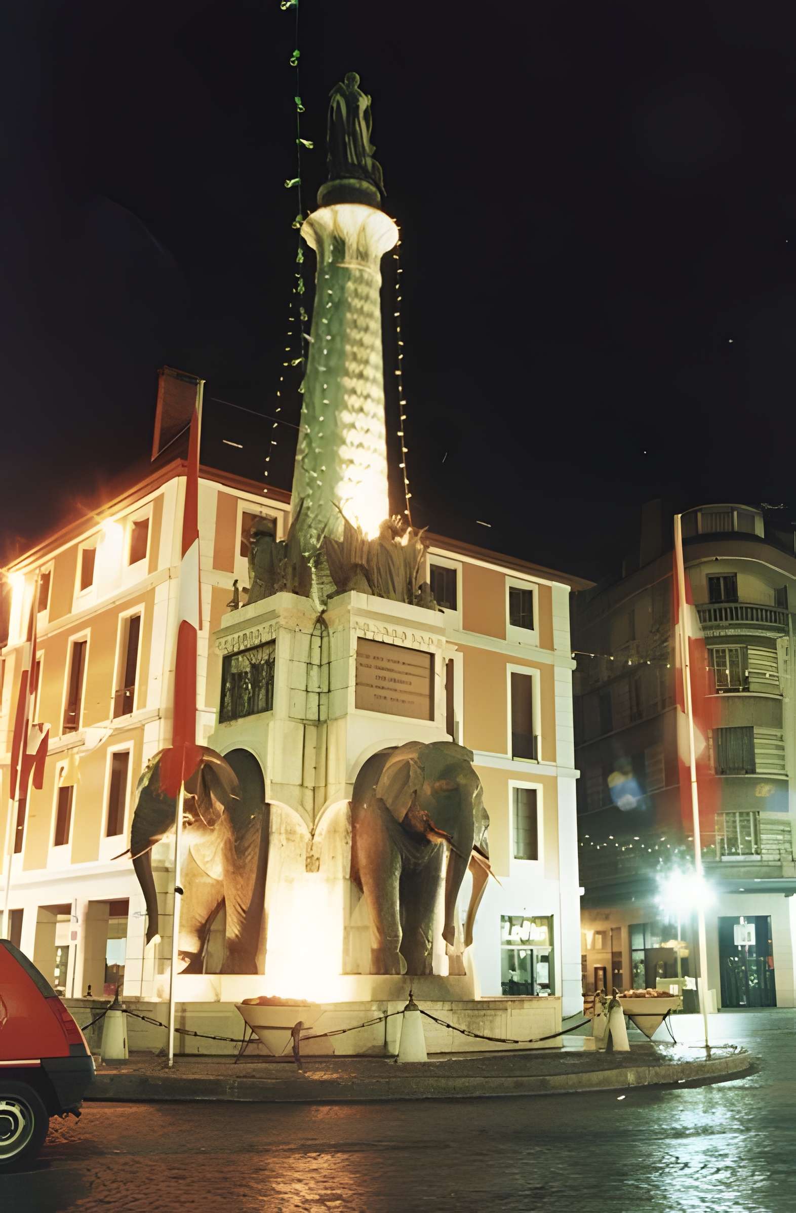 Fontaine des éléphants de Chambéry