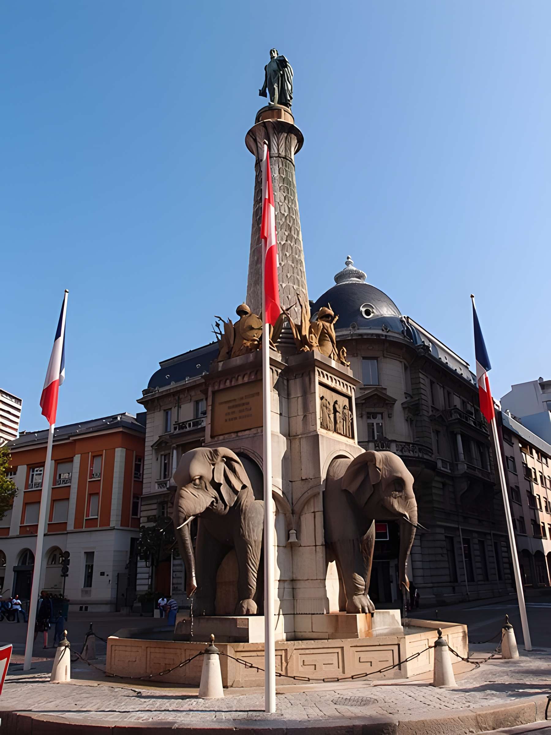 Fontaine des éléphants de Chambéry