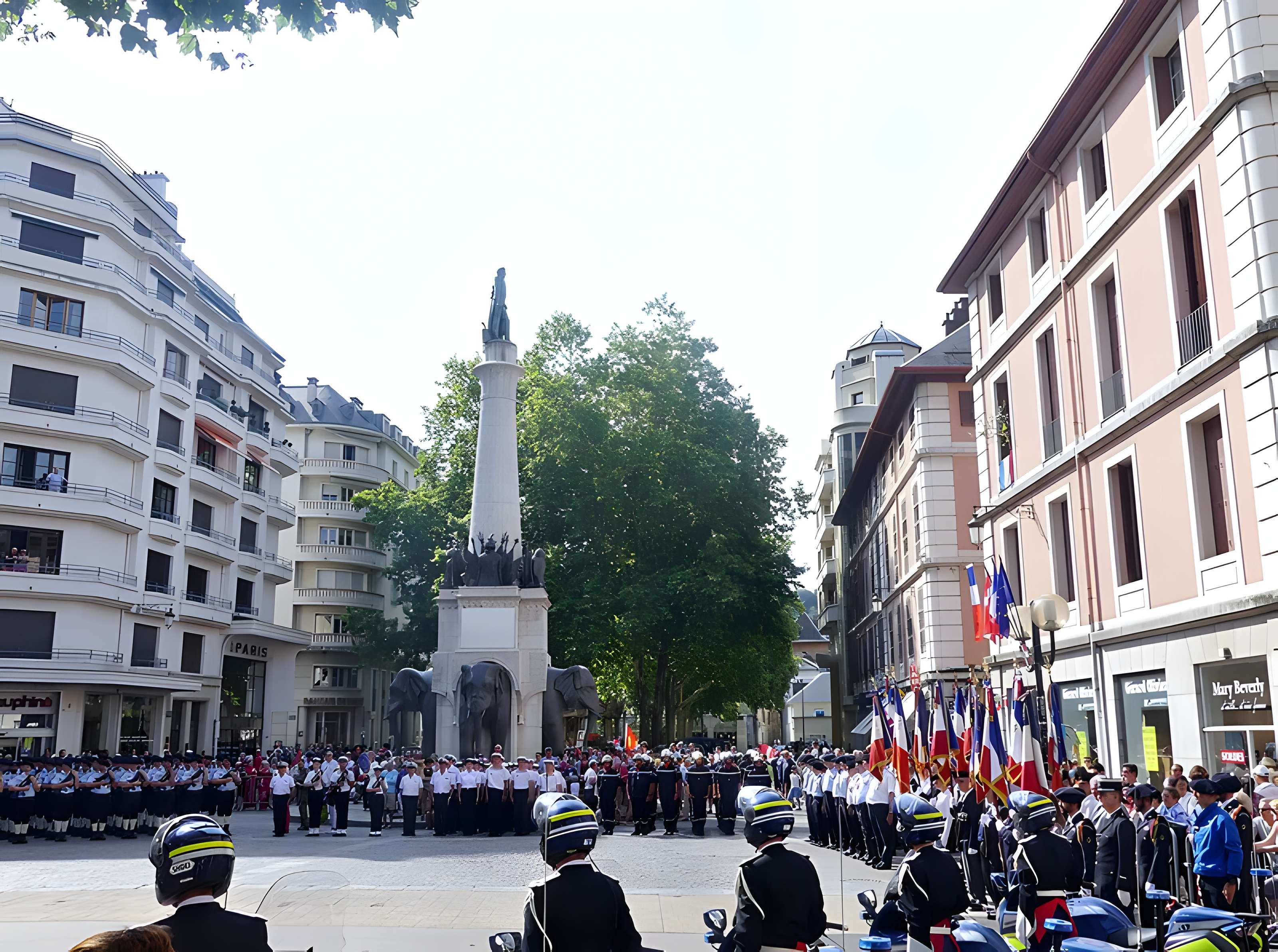 Fontaine des éléphants de Chambéry