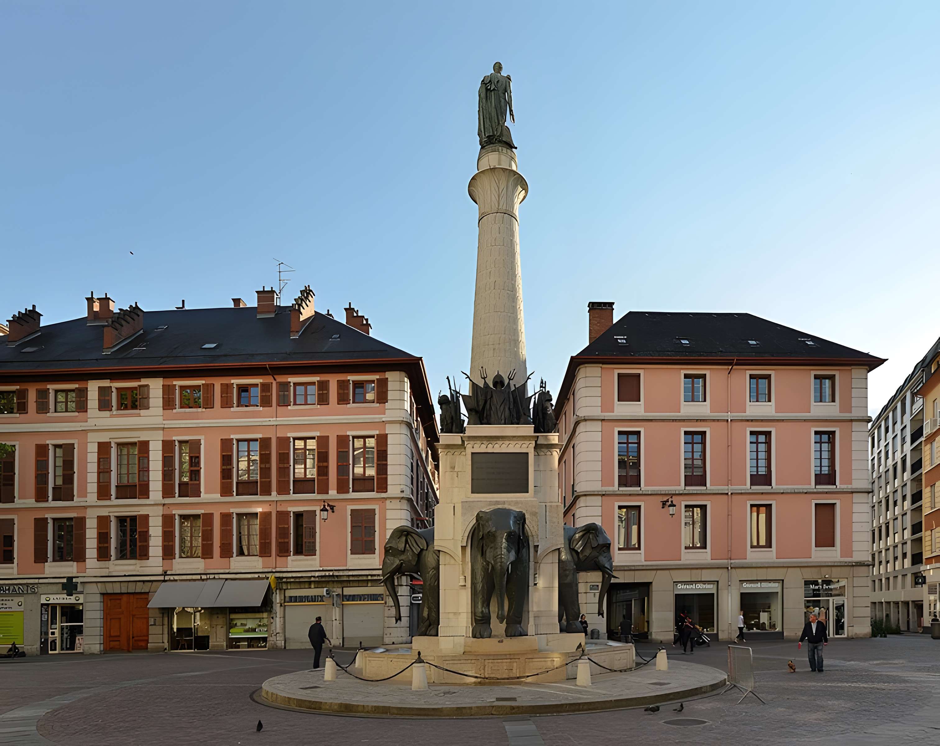 Fontaine des éléphants de Chambéry